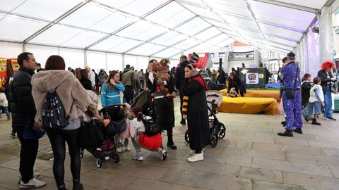 Carnaval infantil en Ribeira