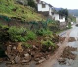 Muro ca�do en Mondo�edo. 