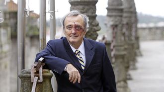 Mariano Barbacid, en una visita a Santiago