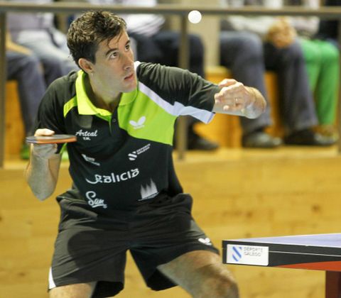 Enio Mendes, en un partido de la pasada temporada. 