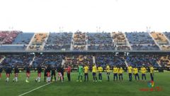 Estadio Ram�n de Carranza antes del C�diz-Granada