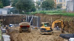 Construccin de vivienda pblica en O Bertn, a la que la Xunta destina 28 millones en 2026.