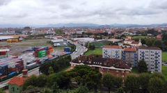 Vista del hospital de Jove