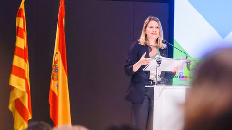 La consejera catalana de Derechos Sociales e Inclusin, Mnica Martnez Bravo.