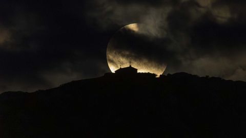 Vista de un eclipse de luna, en septiembre del pasado a&ntilde;o 