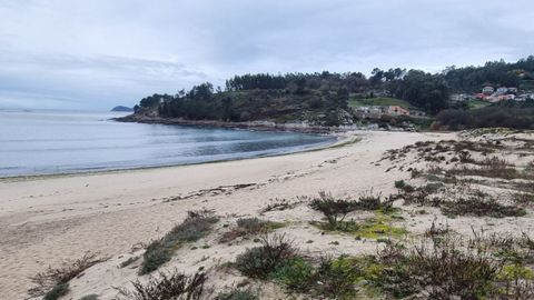 Arenal de Limns, en Cangas