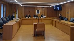 El acusado compareció a través de una videollamada desde prisión