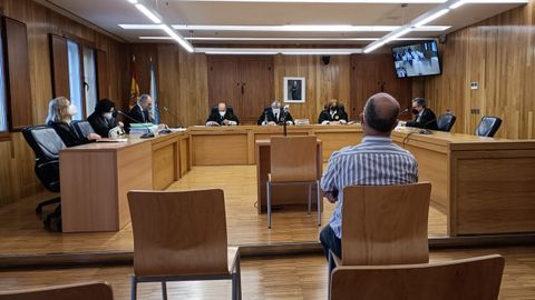 G. F. L., el sarriano acusado de tratar de estafar a su empresa fingiendo un accidente laboral.