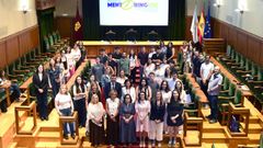 La USC organiz� un acto de cierre del curso del Proxecto Mentoring