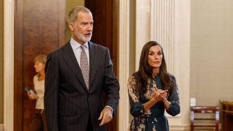 Los reyes Felipe VI y Letizia, en una imagen de archivo.
