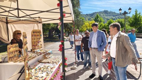 El consejero de Ciencia, Industria y Empleo, Borja S�nchez, presenta los datos durante su visita a Femex 2026 en San Mart�n del Rey Aurelio.