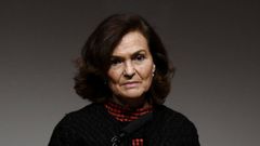 La hasta ahora vicepresidenta primera del Gobierno, Carmen Calvo, en una imagen del 17 de febrero