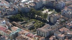 Covento y huerta de Santa Clara, cuya compra formaliz el Concello de Pontevedra el pasado da 1