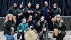 Banda de gaitas Irmandade, de Montevideo