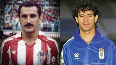 Los futbolistas con m&aacute;s partidos oficiales jugados del Real Sporting de Gij&oacute;n y del Real Oviedo