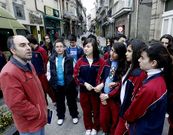 Xos� L�pez coordin� y dirigi� las rutas guiadas.