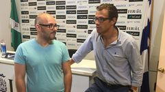 Bruno D�az e Isidro Silveira Rey, en A Malata