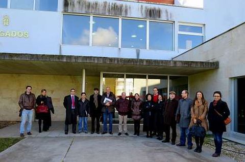 Abogados y procuradores protestaron en noviembre contra las tasas.