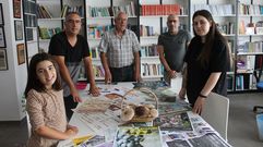 Familia M�nguez: Alexandra, Alejandro, Ricardo, Borja y Alicia