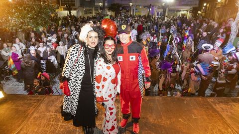 Preg�n de Mariola Garc�a y desfile de entroido en Fisterra 