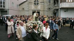 Imagen de archivo de la procesi�n en el barrio de Santa Teresita.