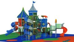 Dise�o del nuevo parque infantil del Malec�n en O Barco.