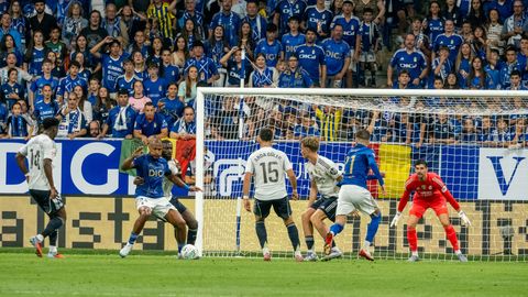 Las mejores im�genes del Real Oviedo ante el Real Madrid