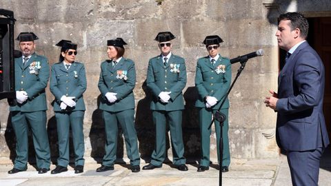 LA GUARDIA CIVIL CELEBRA EL DIA DEL PILAR EN LA COMARCA DEL BARBANZA