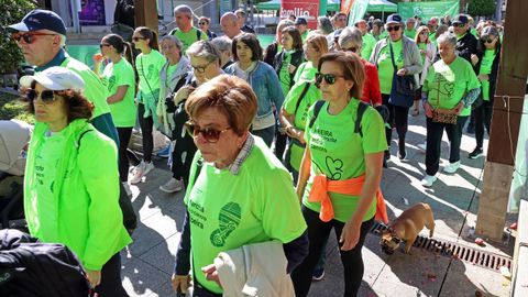 ANDAINA SOLIDARIA CONTRA EL CANCER ORGANIZADA POR LA ASOCIACION DE RIBEIRA