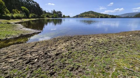Embalse de O Pontill�n de Castro, en la parroquia pontevedresa de Verducido, la semana pasada