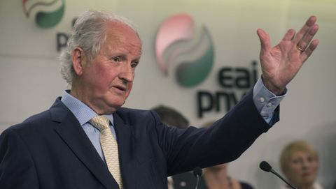 El expresidente del Parlamento vasco, Juan Mar�a Atutxa