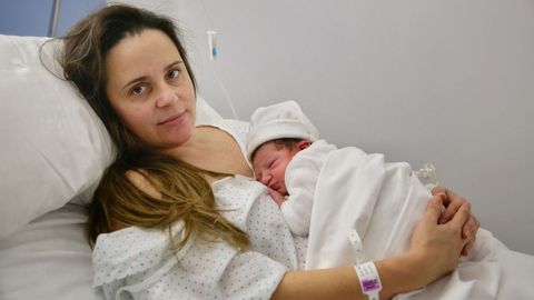 Primer bebé nacido en A Coruña este 2018
