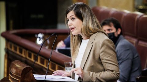 La portavoz de la Comisi�n de Igualdad del PSOE, Laura Berja, en una imagen de archivo.