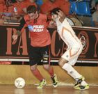 Anto�ito durante el Burela-Rebera Navarra del s�bado. 