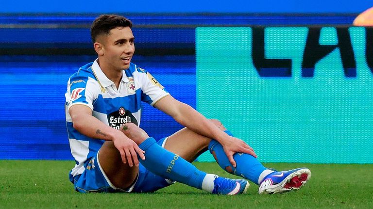 Yeremay Hern&aacute;ndez, durante el partido contra el M&aacute;laga