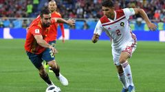 El Espa�a - Marruecos en im�genes