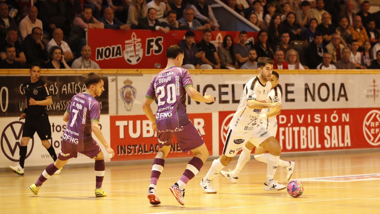 El Palma Futsal impone su pegada ante un combativo Noia Portus Apostoli (0-2)
