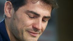 La emocionante despedida de Casillas