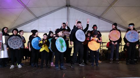 Concurso infantil y familiar de choqueiros en Monte Alto