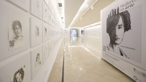 El proyecto expositivo �500 mulleres na arte� se podr� visitar hasta el 30 de octubre