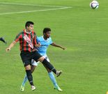 Un lance del derbi. 