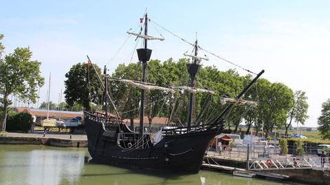 R�plica del barco Nao Victoria