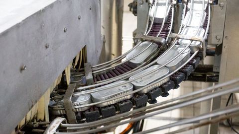 Visita a la conservera Orbe en el pol�gono de A Reigosa en Pontecaldelas.