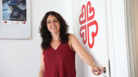 Mila Hermida, de Cáritas