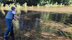 Los aficionados a la pesca esperan la llegada del 15 de marzo para iniciar la temporada en los r�os de la comarca