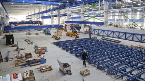 La construcción de la fábrica digital de bloques enfila su recta final para entrar en operación el próximo año