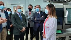 Visita del Secretario General para el Reto Demogr�fico del Gobierno de Espa�a, Francesc Boya, a la residencia de Castroverde