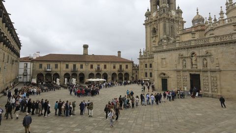 La Puerta Santa todav�a registra colas considerables en este octubre del �ltimo a�o del bienio Xacobeo