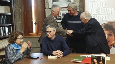 Na presentaci�n�do libro �Correspondencia (1956-2014)� no 2015