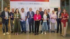 Premiados en la gala de la D.O. Ribeiro en A Corua